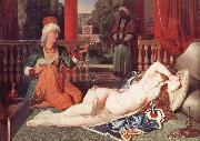 Jean Auguste Dominique Ingres Odalisque with a Slave China oil painting reproduction